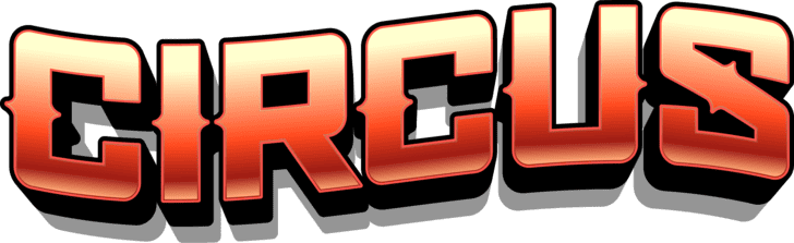 Le logo de l'univers Circus de chez Clark Powell