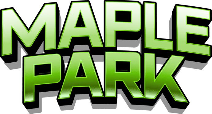 Le logo de l'univers Maple Park de chez Clark Powell